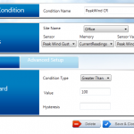 WeatherMation Weather Station Software Alert condition setup