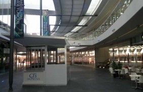 Industrial wind monitoring weather station chimney effect