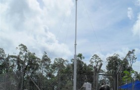 Mining weather station Solomon Islands weather maestro 10m mast Service
