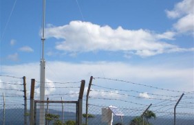 Mining weather station Solomon Islands weather maestro 10m mast Service