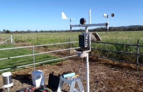 Feedlot weather station service