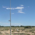 Industrial weather station port wind monitoring