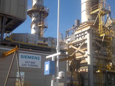 Industrial weather station weather maestro Pilbara Gas Turbine Power Plant