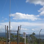 Mining weather station Solomon Islands weather maestro 10m mast