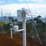 Mining weather station Solomon Islands weather maestro 10m mast