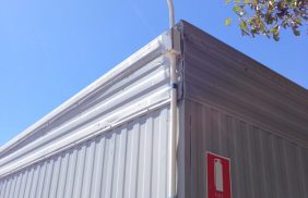 Electric field mill lightning sensor