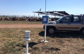 Feedlot Weather Station Weather Maestro with WeatherMation LIVE service