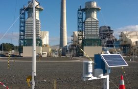 Installation industrial weather station Weather Maestro 10m mast