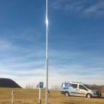 Installation Weather Maestro 10m mast